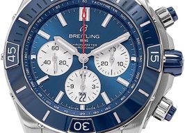 Breitling Chronomat AB0136161C1S1 (2021) - Blauw wijzerplaat 44mm Staal