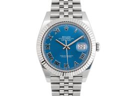 Rolex Datejust 41 126334 (2024) - Blauw wijzerplaat 41mm Staal