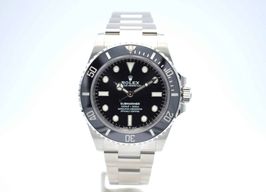 Rolex Submariner No Date 124060 (2024) - Zwart wijzerplaat 41mm Staal