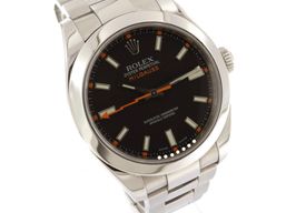 Rolex Milgauss 116400 (2009) - Zwart wijzerplaat 40mm Staal