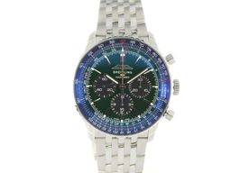 Breitling Navitimer 01 (46 MM) AB0137241L1A1 (2024) - Green dial 46 mm Steel case