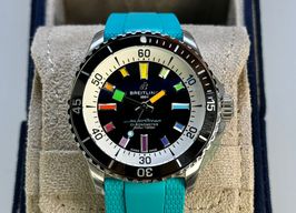 Breitling Superocean 42 A17375211B2S2 (2024) - Zwart wijzerplaat Onbekend Staal