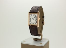 Cartier Tank Solo W5200025 (2019) - Silver dial 35 mm Rose Gold case