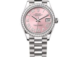 Rolex Datejust 31 278289RBR (2025) - Roze wijzerplaat 31mm Witgoud