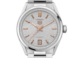 TAG Heuer Carrera WBN231B.BA0001 (2024) - Zilver wijzerplaat 36mm Staal