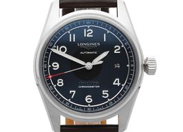 Longines Spirit L3.810.4.53.0 (2024) - Black dial 40 mm Steel case