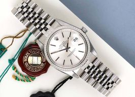 Rolex Datejust 36 16030 (1984) - Zilver wijzerplaat 36mm Staal