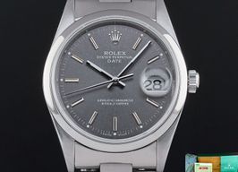 Rolex Oyster Perpetual Date 15200 (1995) - Grijs wijzerplaat 34mm Staal