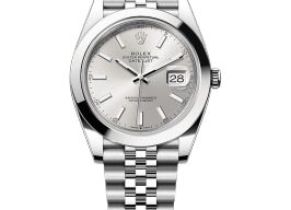 Rolex Datejust 41 126300 (2025) - Zilver wijzerplaat 41mm Staal