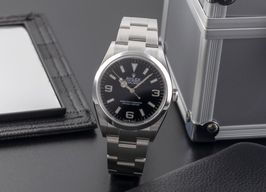 Rolex Explorer 124270 (Unknown (random serial)) - Black dial 36 mm Steel case