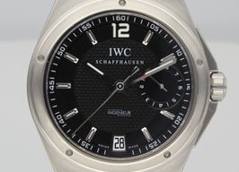 IWC Big Ingenieur IW500501 (2008) - Zwart wijzerplaat 46mm Staal