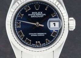 Rolex Lady-Datejust 69174 (1998) - Blue dial 26 mm Steel case