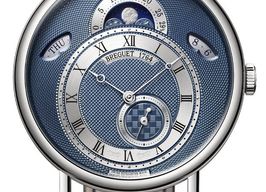 Breguet Classique 7337BB/Y5/9VU (2025) - Blue dial 40 mm White Gold case