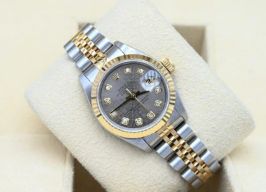 Rolex Lady-Datejust 69173 (1995) - Grey dial 26 mm Gold/Steel case