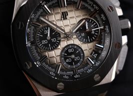 Audemars Piguet Royal Oak Offshore Chronograph 26420SO (2024) - Beige wijzerplaat 43mm Staal