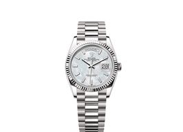 Rolex Day-Date 36 128239 (2025) - Wit wijzerplaat 36mm Witgoud