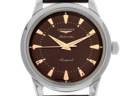 Longines Conquest Heritage L1.649.4.62.2 (2025) - Brown dial 40 mm Steel case