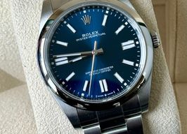 Rolex Oyster Perpetual 41 124300 (2023) - Blue dial 41 mm Steel case