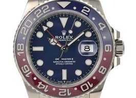 Rolex GMT-Master II 126719BLRO (2019) - Blue dial 40 mm White Gold case