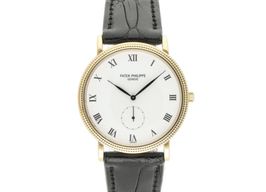 Patek Philippe Golden Ellipse 5738/1R-001 (1998) - Zwart wijzerplaat 35mm Roségoud