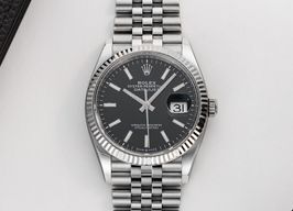 Rolex Datejust 36 126234 (Unknown (random serial)) - Black dial 36 mm Steel case