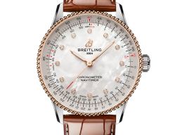 Breitling Navitimer U17327211A1P1 (2023) - Parelmoer wijzerplaat 36mm Staal