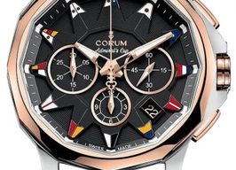 Corum Admiral's Cup 984.101 (2019) - Black dial 42 mm Gold/Steel case