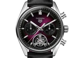 TAG Heuer Unknown CBS5017.FC6605 (2025) - Purple dial 42 mm Steel case