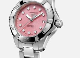 TAG Heuer Aquaracer Lady WBP1318.BA0005 (2025) - Roze wijzerplaat 34mm Staal
