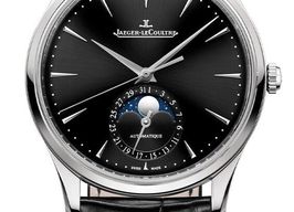 Jaeger-LeCoultre Master Ultra Thin Moon Q1368471 (2026) - Black dial 39 mm Steel case