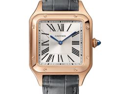 Cartier Santos Dumont WGSA0022 (2026) - Silver dial 38 mm Rose Gold case