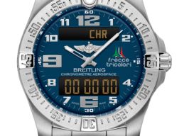 Breitling Aerospace EVO E79363101C3E1 (2026) - Blue dial 43 mm Titanium case