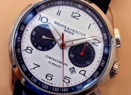 Baume & Mercier Clifton M0A10368 (2025) - Wit wijzerplaat 44mm Staal