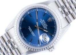 Rolex Datejust 36 16220 (1995) - Blauw wijzerplaat 36mm Staal