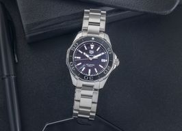 TAG Heuer Aquaracer Lady WAY131K.BA0748 (Unknown (random serial)) - Black dial 35 mm Steel case