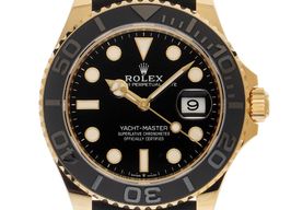 Rolex Yacht-Master 42 226658 (2025) - Zwart wijzerplaat 42mm Geelgoud