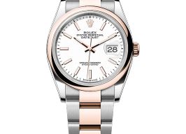 Rolex Datejust 36 126201 (2025) - Wit wijzerplaat 36mm Staal