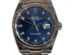 Rolex Datejust 36 126234 (2024) - Blue dial 36 mm Steel case