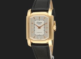 Glashütte Original Senator Karrée 1-39-20-02-02-04 (2001) - Silver dial 30 mm Rose Gold case