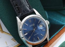 Rolex Oyster Precision 6694 (Unknown (random serial)) - Blue dial 34 mm Steel case