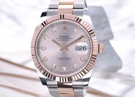 Rolex Datejust 41 126331 (2020) - Roze wijzerplaat 41mm Staal