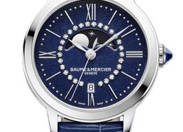 Baume & Mercier Classima M0A10804 (2026) - Blauw wijzerplaat 31mm Staal