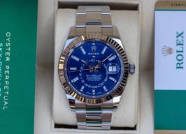 Rolex Sky-Dweller 326934 (2019) - Blauw wijzerplaat 42mm Staal