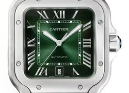 Cartier Santos WSSA0062 (2025) - Groen wijzerplaat 40mm Staal