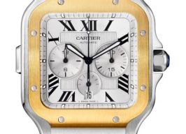 Cartier Santos W2SA0008 (2026) - White dial 45 mm Steel case