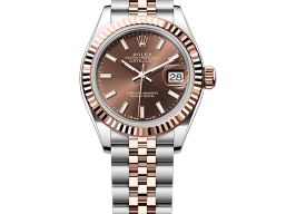 Rolex Lady-Datejust 279171 (2025) - Bruin wijzerplaat 28mm Staal