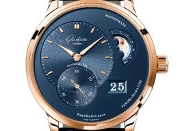 Glashütte Original PanoMaticLunar 1-90-02-11-35-01 (2024) - Black dial 40 mm Red Gold case