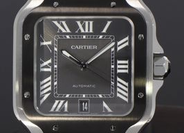 Cartier Santos WSSA0037 (2022) - Grey dial 40 mm Steel case