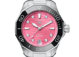TAG Heuer Aquaracer Lady WBP231J.BA0618 (2023) - Pink dial 36 mm Steel case