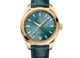 Omega Seamaster Aqua Terra 220.53.34.20.10.001 (2025) - Grijs wijzerplaat 34mm Geelgoud